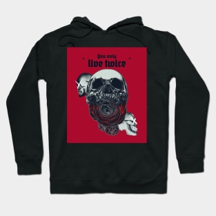 You only live twice 4 Hoodie